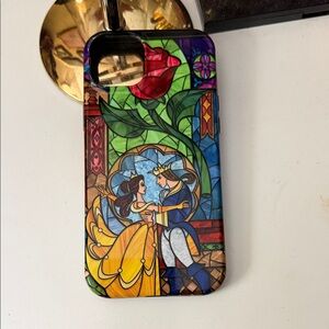Disney Beauty and the Beast Stained Glass Phone Case